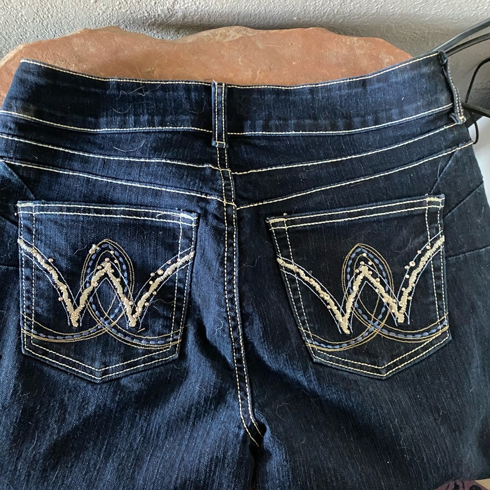 Cowgirl Wranglers “booty up” w/ bling pockets